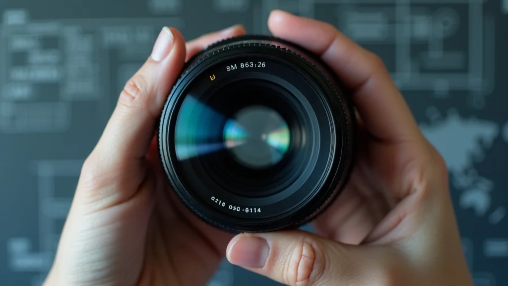 Detailed close-up of camera lens elements including front and rear elements, essential for understanding how to clean camera lenses