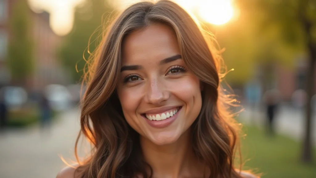 Sample portrait shot with a prime lens for beginners, showing sharp image and beautiful background bokeh.