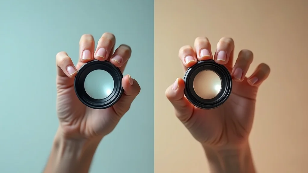 Split-image showing large vs small aperture in a camera lens, illustrating what is aperture differences